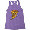 pizza smoking Racerback Tank