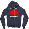 bad bull (2) Zipper Hoodie