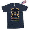 Never Underestimate the Strength of a Childhood Cancer Warrior Exclusive T-shirt