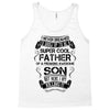 Super Cool Father Of A Freaking Awesome Son Tank Top
