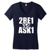 mason 2be1ask1 Women's V-Neck T-Shirt