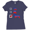 vote for dachshund Ladies Fitted T-Shirt