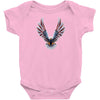 american eagle usa flag wings Baby Onesie