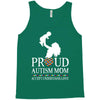 proud Autism  mom Tank Top