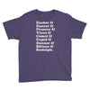reindeer names Youth Tee