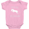 j'peux pas j'ai &eacute;quitation blc Baby Bodysuit