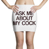 ask me about my cock rooster Mini Skirts