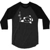 panda flat out with bamboo 3/4 Sleeve Shirt