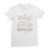 drinking can cause memory loss Ladies Fitted T-Shirt
