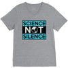 science not silence V-Neck Tee