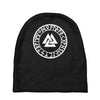 valknut shield Baby Beanies
