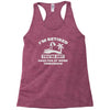 i'm retired Racerback Tank