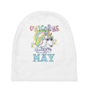 unicorns are born in may cute unicorn Baby Beanies