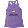 colifornia republic parody pugfornia republic Racerback Tank