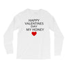 happy valentine day honey Long Sleeve Shirts