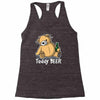 teddy beer Racerback Tank