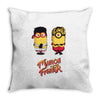 minion fighter Throw Pillow