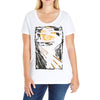 burton's scream Ladies Curvy T-Shirt