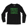 merry christmas ya filthy animal Long Sleeve Shirts