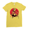 pretty guardian sumi e Ladies Fitted T-Shirt