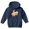 spongebob squarepants and patrick christmas Youth Hoodie