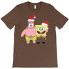 spongebob squarepants and patrick christmas T-Shirt