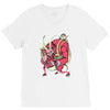 krampus (blood red) V-Neck Tee