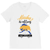 alaska is calling and i must go V-Neck Tee