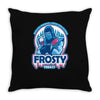 finish yours ice cream Throw Pillow