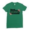 blessed mommy  flower Ladies Fitted T-Shirt