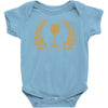 drinking logo Baby Bodysuit