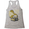 where words fail music speaks Racerback Tank