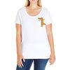 alligator Ladies Curvy T-Shirt