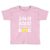 pi day 2015 pie math Toddler T-shirt