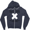 duct tape Zipper Hoodie