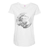 moon dovahkiin Maternity Scoop Neck T-shirt