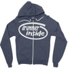 drummer inside Zipper Hoodie