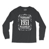 vintage made in 1951 perfectly aged a living legend Long Sleeve Shirts