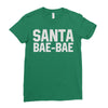 santa bae bae Ladies Fitted T-Shirt