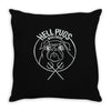 hell pugs best trending Throw Pillow