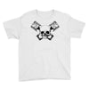 skull pisto Youth Tee
