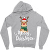 merry cristmas reindeer Zipper Hoodie