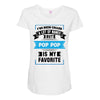 I've Been Called A Lot Of Names But Pop Pop Is My Favorite Maternity Scoop Neck T-shirt