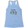 become a ninja turtle Racerback Tank