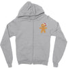 ugly ginger cookies pocket Zipper Hoodie