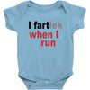 funny i fartlek Baby Bodysuit