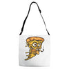 pizza smoking Adjustable Strap Totes