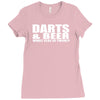 darts beer Ladies Fitted T-Shirt