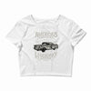 america's  highway Crop Top
