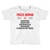 Pisces Woman Toddler T-shirt